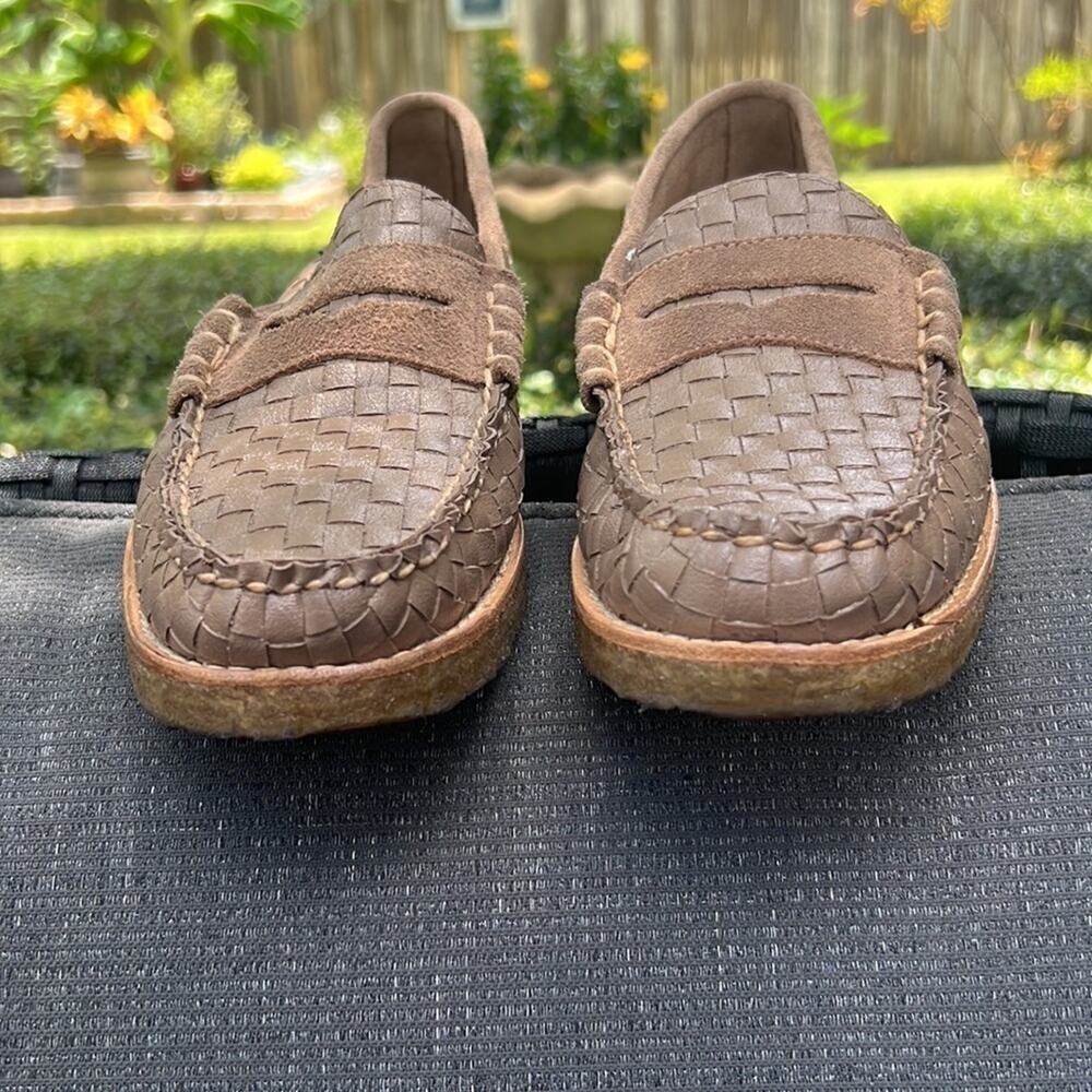 ▶️ G.H. Bass ◀️ Larson Woven Penny
Loafer In Sand. new condition.  Size 9 - Picture 9 of 16